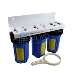 filtru pentru casa spartan blue trio 10" azura filters, 5 microni, carbon bloc, kdf