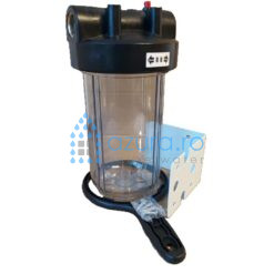carcasa bc transparenta 10 toli, filet 1 tol, suport, cheie