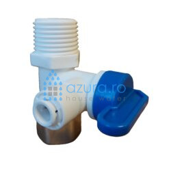 conector cu robinet plastic 1 2 1 4 1 2 toli