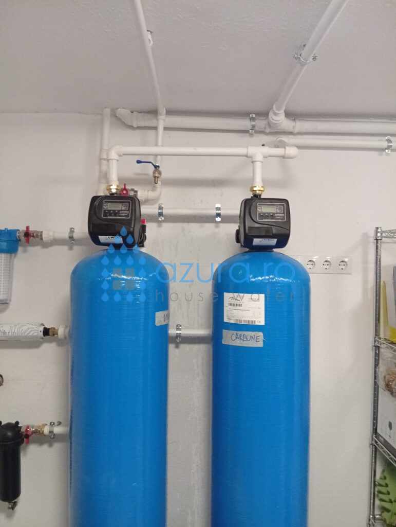 purificator clairify platinum 12 – eliminare cryptosporidium, giardia, bacterii, filtru automat 1 micron, filtru automat declorinare, instalate in floresti, cluj (3)